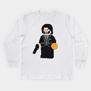 John Wick LEGO Kids Long Sleeve T-Shirt